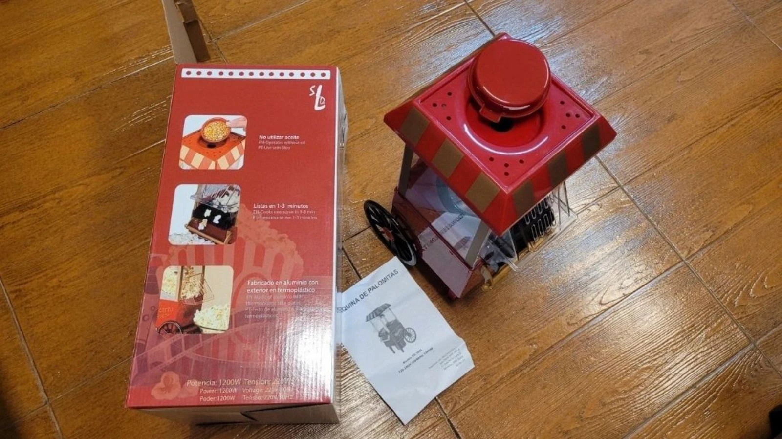 Máquina de pipocas de milho – photo 2